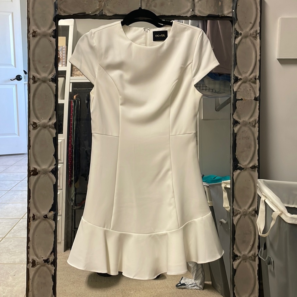 Size Small DO+BE white Dress
